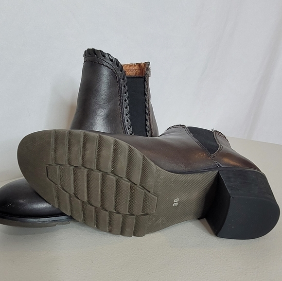 Pikolinos Leather Andorra Chelsie Ankle Pull-On Boot Block Heel - 36 US 5.5/6 - Picture 7 of 16